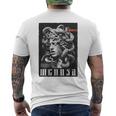 Medusa Backprint 女神の蛇 ギリシャ神話 バックプリント メデューサ メンズTシャツ バックプリント