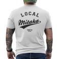 Mitaka Local 三鷹ローカル 故郷 メンズTシャツ バックプリント