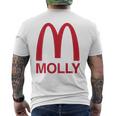Molly Raveファッションedmtシャツ メンズTシャツ バックプリント