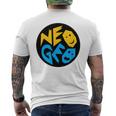 Neo Geo コンソールtシャツ レトロ メンズTシャツ バックプリント