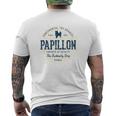 Papillon ヴィンテージパピヨン メンズTシャツ バックプリント