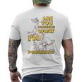 Pinky And The Brain Pondering Long-Sleeved T-Shirt mit Rückendruck