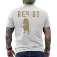 Resist Penguins Activism グラフィック Wetand With Penguins 長袖tシャツ メンズTシャツ バックプリント