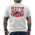 Rtfm ミームをマップ メンズTシャツ バックプリント