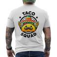 Tacoquad 面白いメキシカンタコス火曜日 タコスバウトチーム タコス メンズTシャツ バックプリント