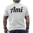 Top Thatays The Name Ami メンズTシャツ バックプリント
