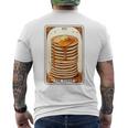 The Tower タロットカード パンケーキタワー 面白いパンケーキ メンズTシャツ バックプリント