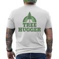 Tree Hugger 環境保護主義者 ヴィンテージ レトロ 自然愛好家 長袖tシャツ メンズTシャツ バックプリント