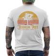 Vintage Joshua Tree National Park Retro メンズTシャツ バックプリント