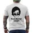 Viva La Libertad Carajo La Libertad Avanza ハビエル・ミレイ メンズTシャツ バックプリント