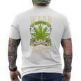 Weed We Enjoy Every Day メンズTシャツ バックプリント