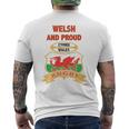 Welsh Dragon Wales ラグビートップ 長袖tシャツ メンズTシャツ バックプリント