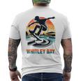 Whitley Baykateboardingグランジ メンズTシャツ バックプリント