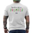 Wicked Together We're Unlimited メンズTシャツ バックプリント