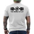 The World Is Flat、Auto Racing Motorsports メンズTシャツ バックプリント
