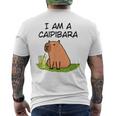 アイ・アム・ア・カイピバラ～カイピリーニャ・カクテル好きのカピバラ～ メンズTシャツ バックプリント