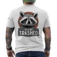 アライグマコスチュームtシャツ グルービー Let's Get Trashed メンズTシャツ バックプリント