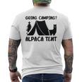 アルパカ キャンプ 恋人 テント キャンパー 行楽 キャンプ アルパカ 長袖tシャツ メンズTシャツ バックプリント