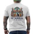 イスタンブール、トルコ 猫の街 Ii メンズTシャツ バックプリント