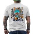 イスタンブール、トルコ 猫の街 Istanbul Turkey City Of Cats メンズTシャツ バックプリント