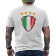 イタリアサッカーシャツ メンズTシャツ バックプリント