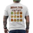 インド料理の多様性 インド料理 メンズTシャツ バックプリント