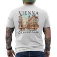 ウィーン オーストリア 旅行 お土産 Meet Me Inienna メンズTシャツ バックプリント