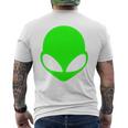 エイリアンヘッド グリーンフェイス ファニービリーブ Ufo ヒューマンコスチューム Edm 長袖tシャツ メンズTシャツ バックプリント