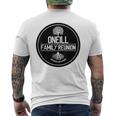 オニール・ファミリー・リユニオン俺たちのルーツ・イズ・ストロング・ツリー メンズTシャツ バックプリント