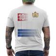 オランダ国旗 10 オランダオレンジ サッカー メンズ レディース キッズ ボーイズ メンズTシャツ バックプリント