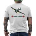 キッズ 第2次世界大戦 日本軍戦闘機 零式艦上戦闘機 メンズTシャツ バックプリント