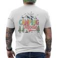 キャンプモード おもしろキャンパー 自然愛好家 スカウト ハローサマー メンズTシャツ バックプリント