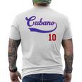 キューバノ 野球 お土産 スラング 男の子 アセレ キューバ キューバ 男性 メンズTシャツ バックプリント