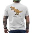 ジュラシック・ワールド Tyrannosaurus Rex Loose Illust メンズTシャツ バックプリント