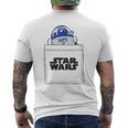 スターウォーズ R2-D2 ロゴポケット メンズTシャツ バックプリント