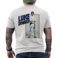 スター・ウォーズ ルーク・スカイウォーカー スマイルカードグラフィックtシャツ メンズTシャツ バックプリント