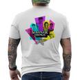 ストレンジャー・シングス The Party Memphis スプラッシュファン 記念品 メンズTシャツ バックプリント