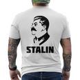 ソビエト指導者ヨシフスターリンシャツソ連共産主義の歴史 メンズTシャツ バックプリント