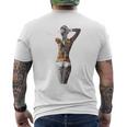 タトゥー レディース アートtシャツ モチーフ セクシータトゥー レディース メンズ メンズTシャツ バックプリント