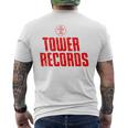 タワーレコードミュージック レトロ ヴィンテージ メンズTシャツ バックプリント