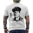 ダグラス マッカーサー アメリカ陸軍退役軍人 Ww2 メンズTシャツ バックプリント