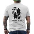 ハレイワ ビーチ ハワイ サーフィン ビンテージ サーフィン サーファー メンズTシャツ バックプリント