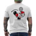 ハローキティ ハイドアンドシーク メンズTシャツ バックプリント