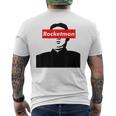 パロディ Kim Jung Un Rocketman ボックスロゴtシャツ メンズTシャツ バックプリント