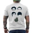 ビッグバン理論ロゴ グループヘア メンズTシャツ バックプリント