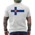 フィンランドtシャツ、フィンランド国旗、フィンランドの地図 メンズレディースキッズ メンズTシャツ バックプリント