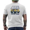 ミニオン Avl Dream Team メンズTシャツ バックプリント