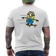 ミニオン Minionkateboard Carl メンズTシャツ バックプリント