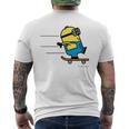 ミニオン Minionkateboard Dave メンズTシャツ バックプリント
