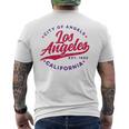 ヴィンテージ ロサンゼルス エンゼルス カリフォルニア レッドテキスト メンズTシャツ バックプリント